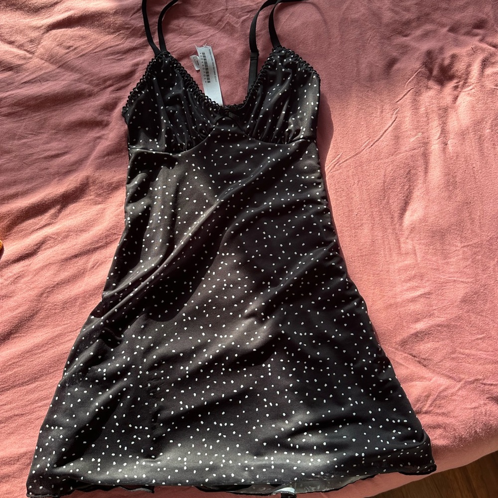 Forever 21 Black and white dotted dress size S!!